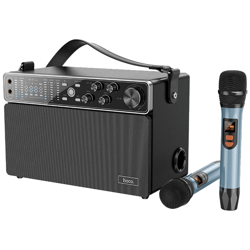 hoco. Zvučnik bežični sa mikrofonom, Bluetooth, 60W, KARAOKE - BS50 Chanter slika 1
