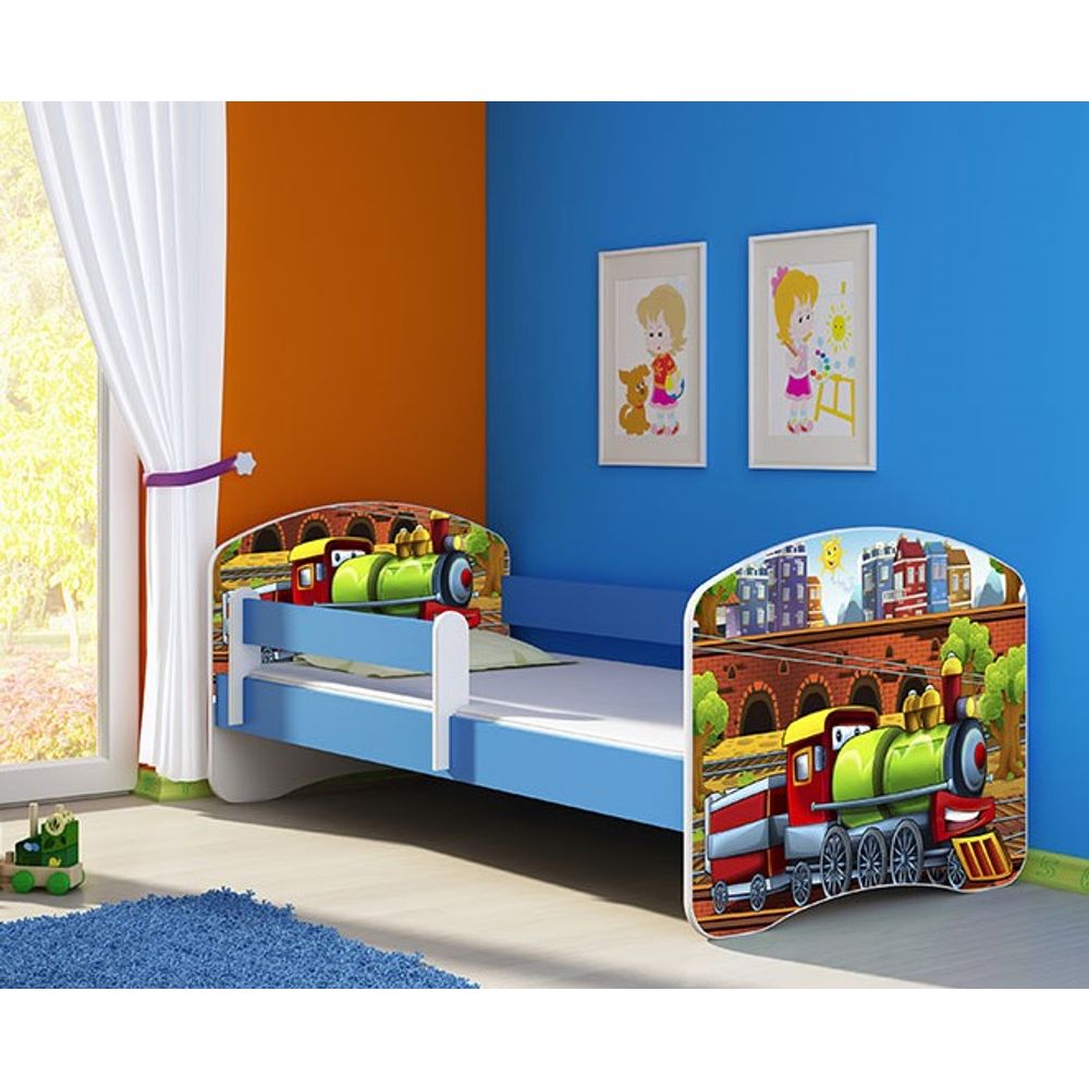 ACMA Dječiji krevet Acma II Blue - 180x80cm - Dezen 44 slika 1