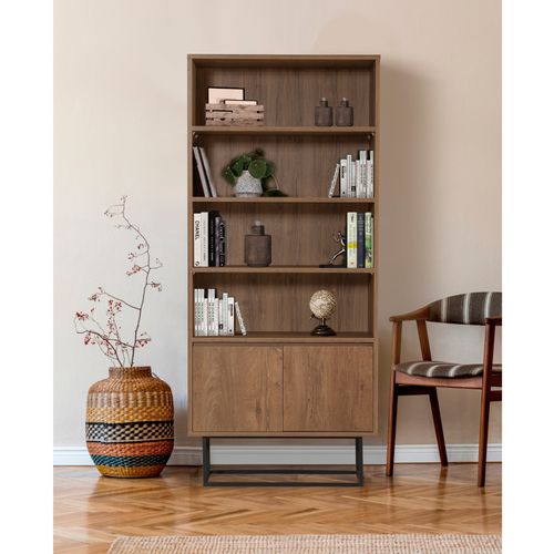 Rea Walnut
Black Bookshelf slika 1