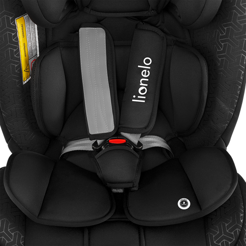 Lionelo Auto-sedište SANDER, 2x ISOFIX, 0-36Kg, crna slika 10