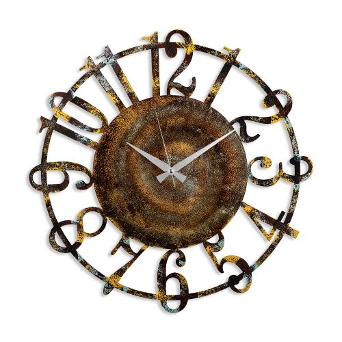 Wallity Ukrasni metalni zidni sat, Metal Wall Clock 15 - 1 slika 6