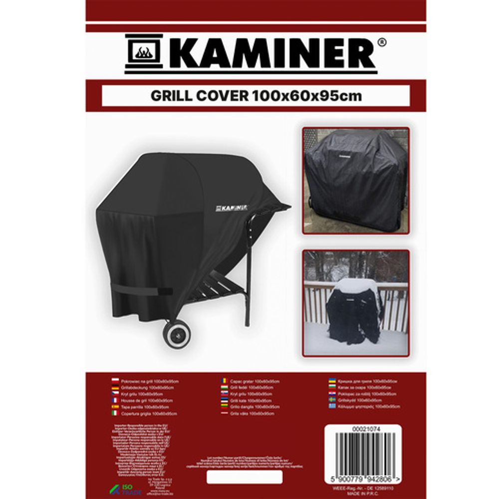 Kaminer Poklopac za roštilj 100x60x95cm Kaminer 21074 slika 2