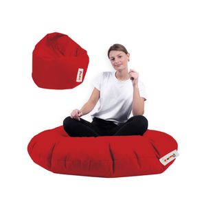 Iyzi 100 Cushion Pouf - Crveni baštenski pasulj fotelja