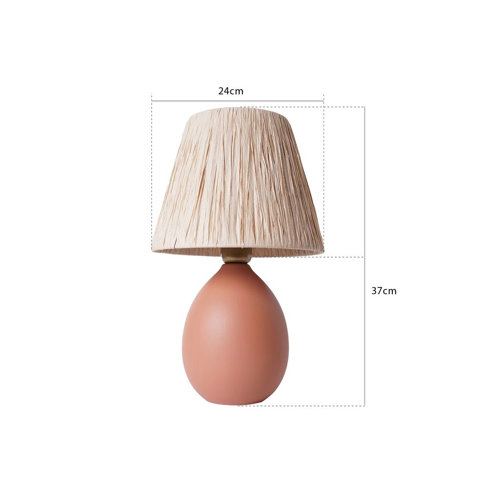 Stolna Lampa YL524 u Narančastoj Boji slika 3