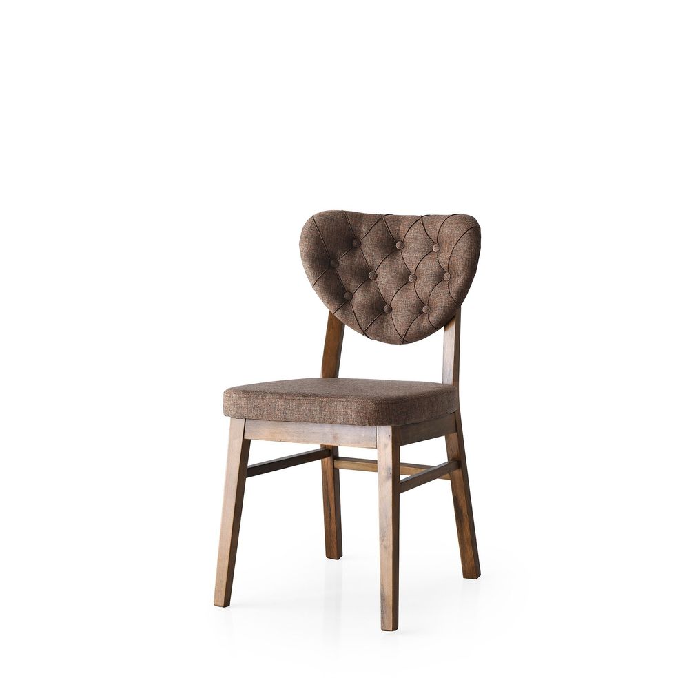 Elma - Smeđa Stolica Set (2 Komada) slika 2