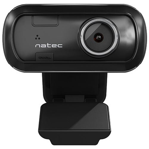 Natec NKI-1671 LORI, Webcam, Full HD 1080p, Max. 30fps, Manual Focus, Viewing Angle 70°, Black slika 1