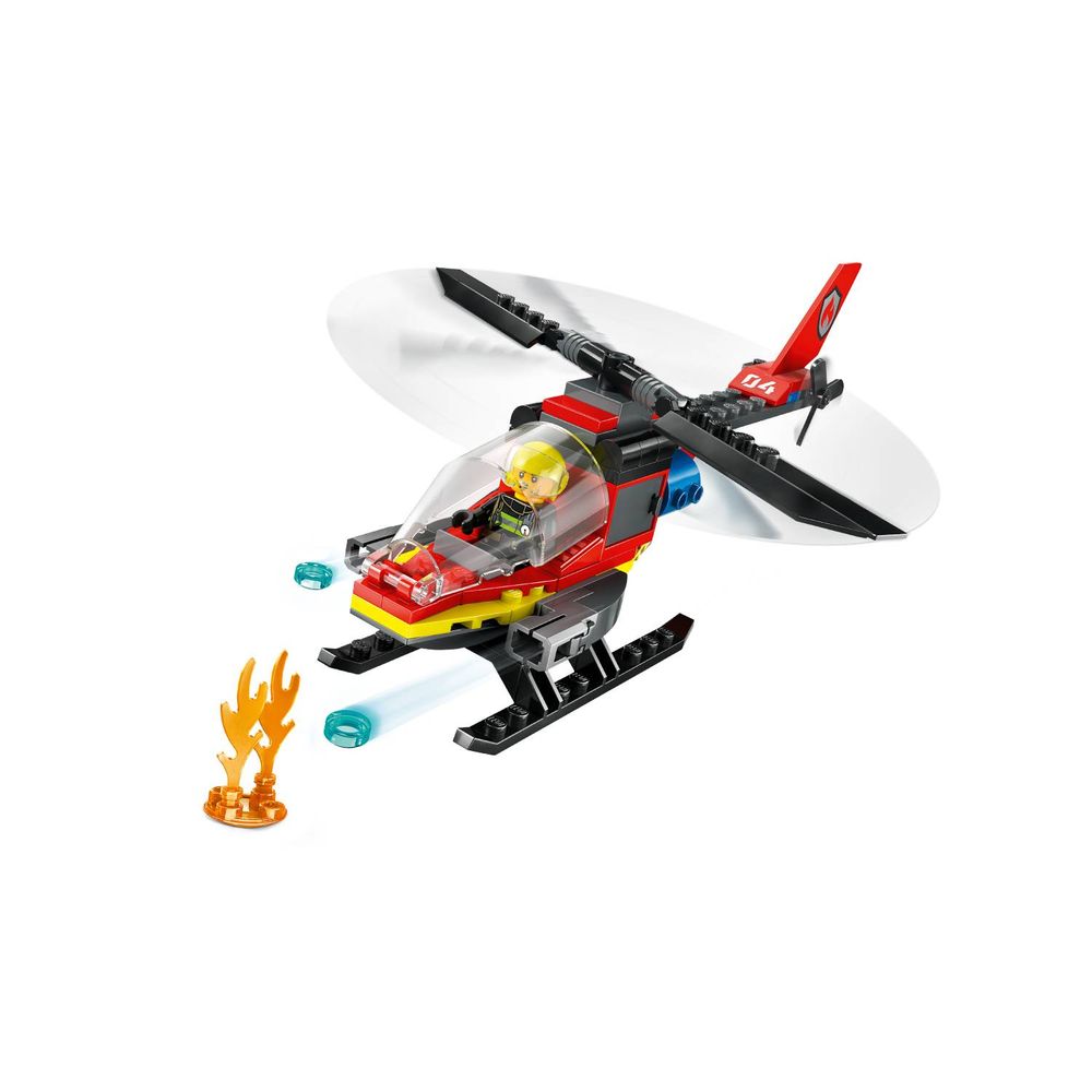 LEGO 60411 Vatrogasni spasilački helikopter slika 6