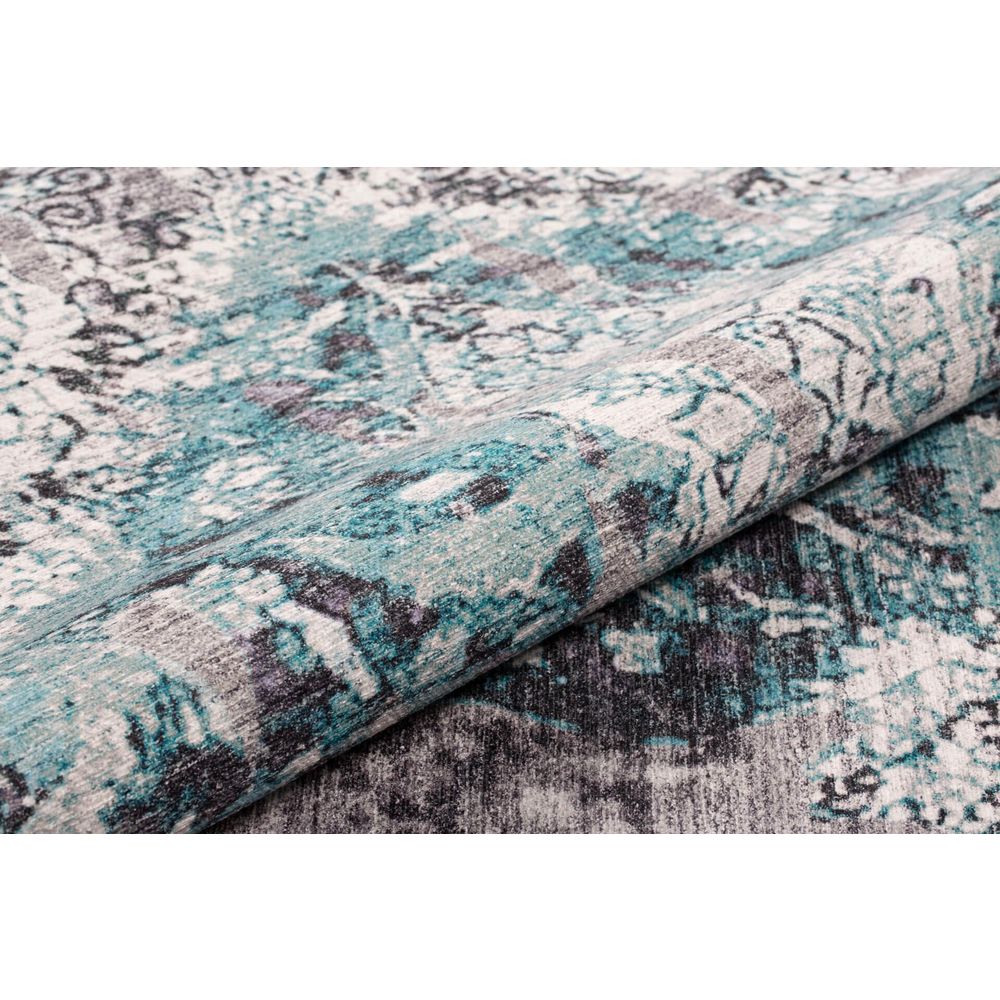 Šareni Tepih Fusion Chenille - Zelena AL 198 (140 x 190 cm) slika 5