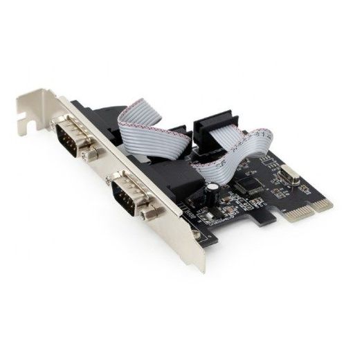 SPC-22 Gembird 2 serial port PCI-Express RS232 add-on card, with extra low-profile bracket A slika 1