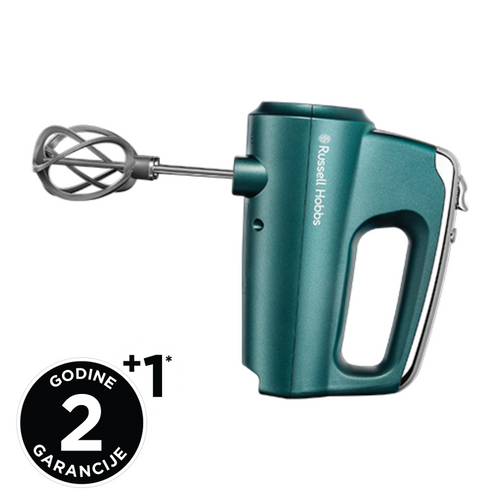 Russell Hobbs 25891-56 Swirl Turquoise Ručni mikser sa 5 nastavaka i kutijom za odlaganje slika 1