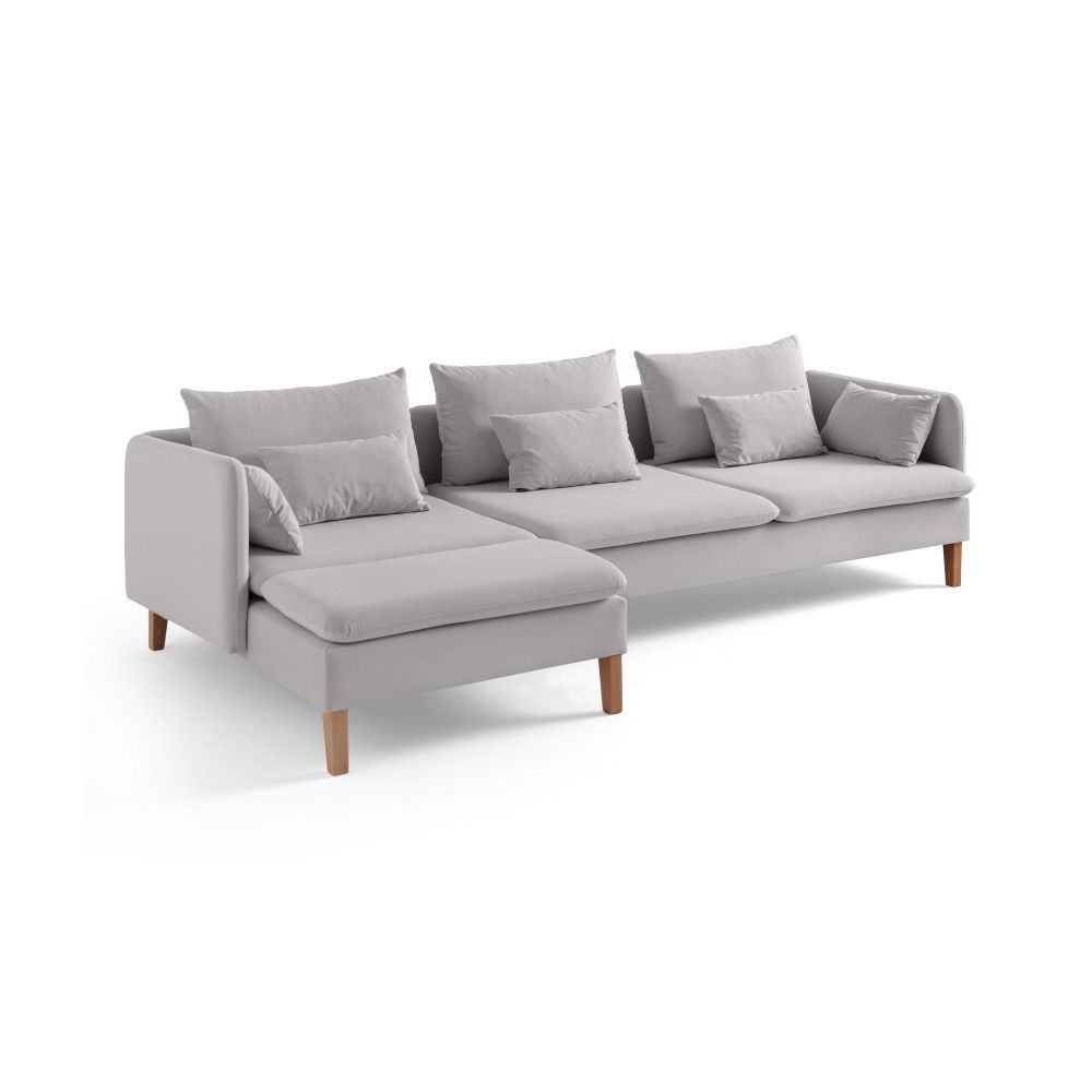 Ugaona Sofa Flexy Relax - Siva slika 6