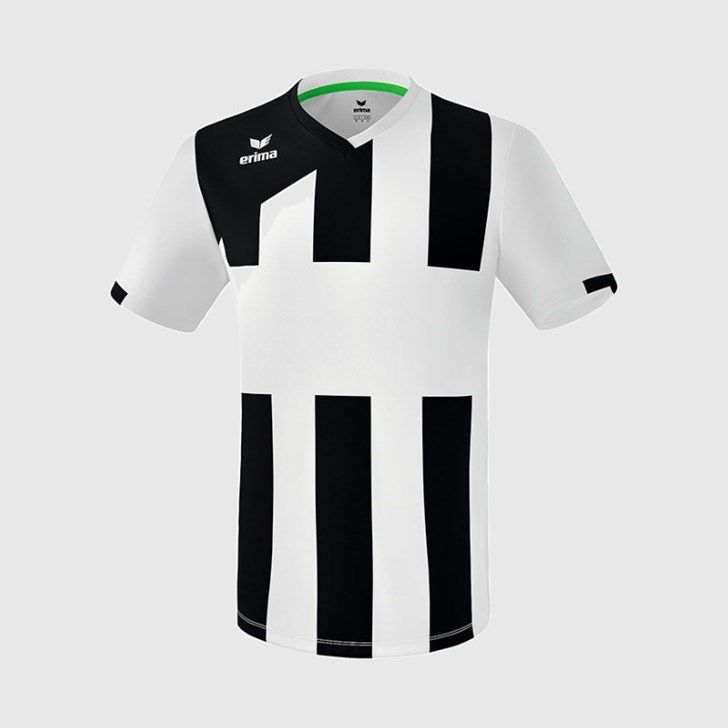 Erima 3131823 – Maglia Tecnica Uomo A Righe, Asciugatura Rapida, Scollo A V