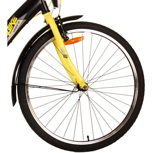 Volare Thombike 26" dječji bicikl s dvije ručne kočnice crno-žuti slika 5