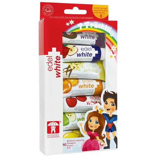 Edel White Früchtli Dječija Pasta Za Zube 7 okusa 9,4ml slika 1