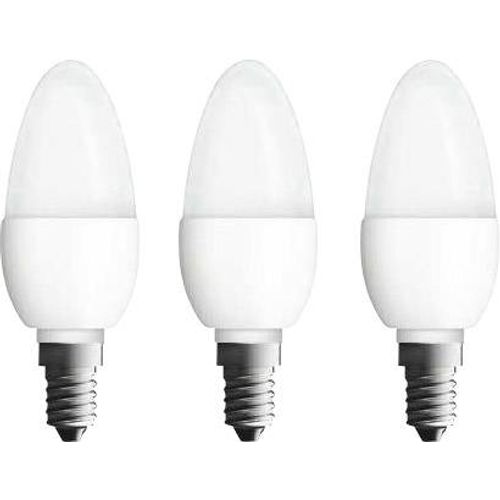 OSRAM 4052899955509 LED Energetska učinkovitost 2021 F (A - G) E14 oblik svijeće 4.9 W = 40 W toplo bijela (Ø x D) 38 mm x 105 mm  3 St. slika 3