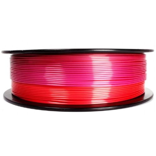 3DP-PLA-SK-01-RP PLA Svilenkasti duga Filament za 3D stampac 1.75mm, kotur 1KG red/purple slika 2