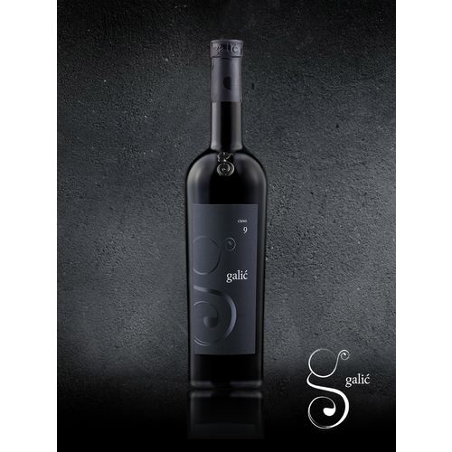 Galić vino Crno 9, 2015 / 6 boca slika 1