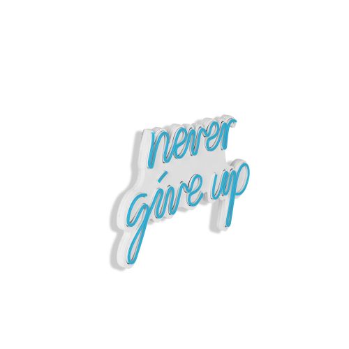 Dekorativna LED svetla 'Never Give Up' - Plava slika 8