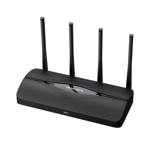 Mercusys MR27BE BE3600 Dual-Band Wi-Fi 7 Router, 688 Mbps at 2.4 GHz + 2880 Mbps at 5 GHz, 4× External Antennas, 1× 2.5 Gbps WAN port + 1× 2.5 Gbps LAN port + 2× Gigabit LAN ports, MLO, 4096-QAM, OFDMA, HE160, MERCUSYS App, Router/Access Point Mo