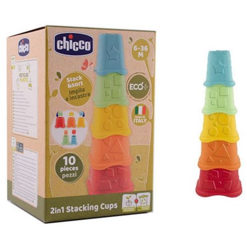 Chicco igračka Eco kupovi za slaganje slika 1