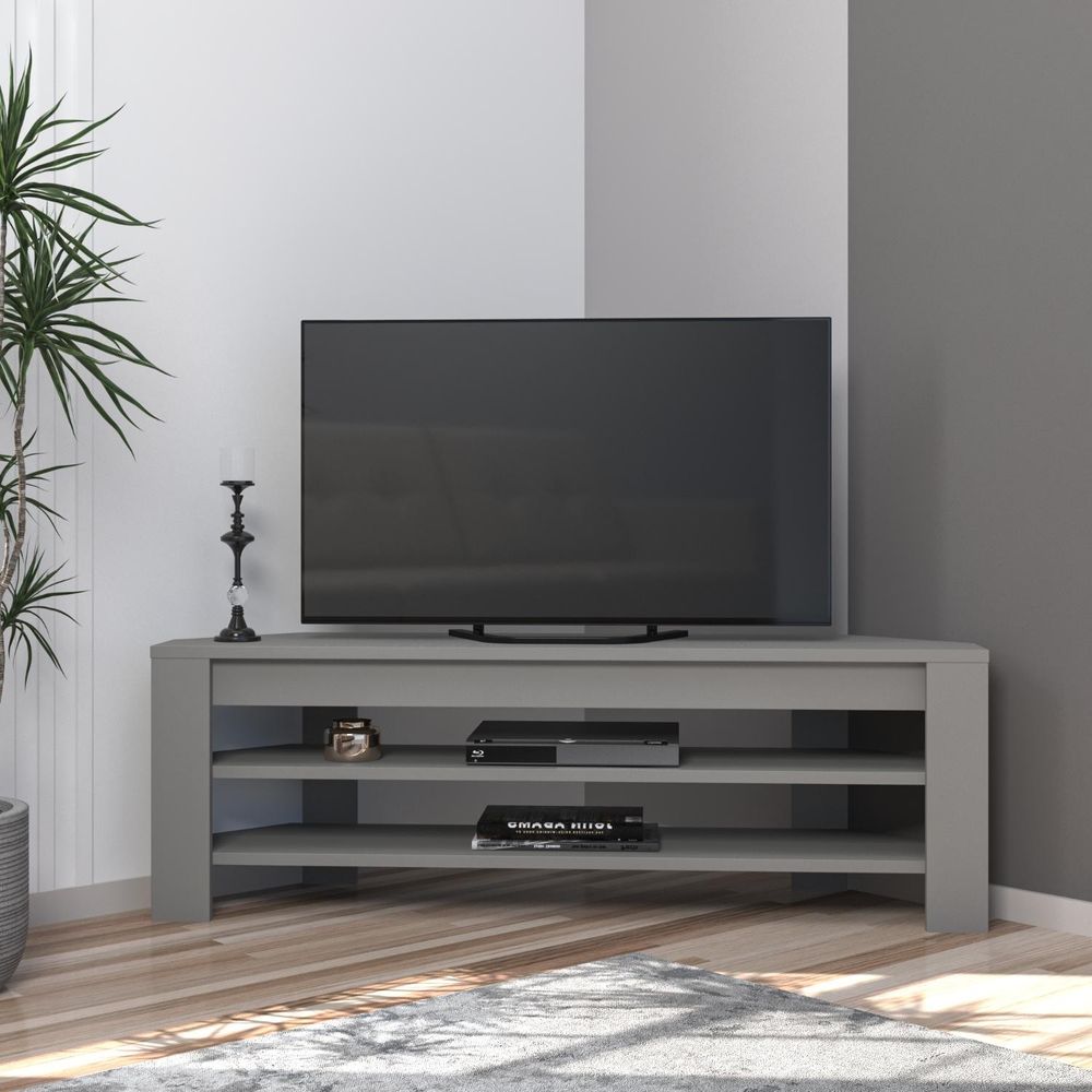 KUTNI TV STAND - SIVA slika 2