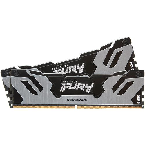 KINGSTON DIMM DDR5 32GB (2x16GB kit) 6800MT/s KF568C36RSK2-32 FURY Renegade Silver XMP slika 2