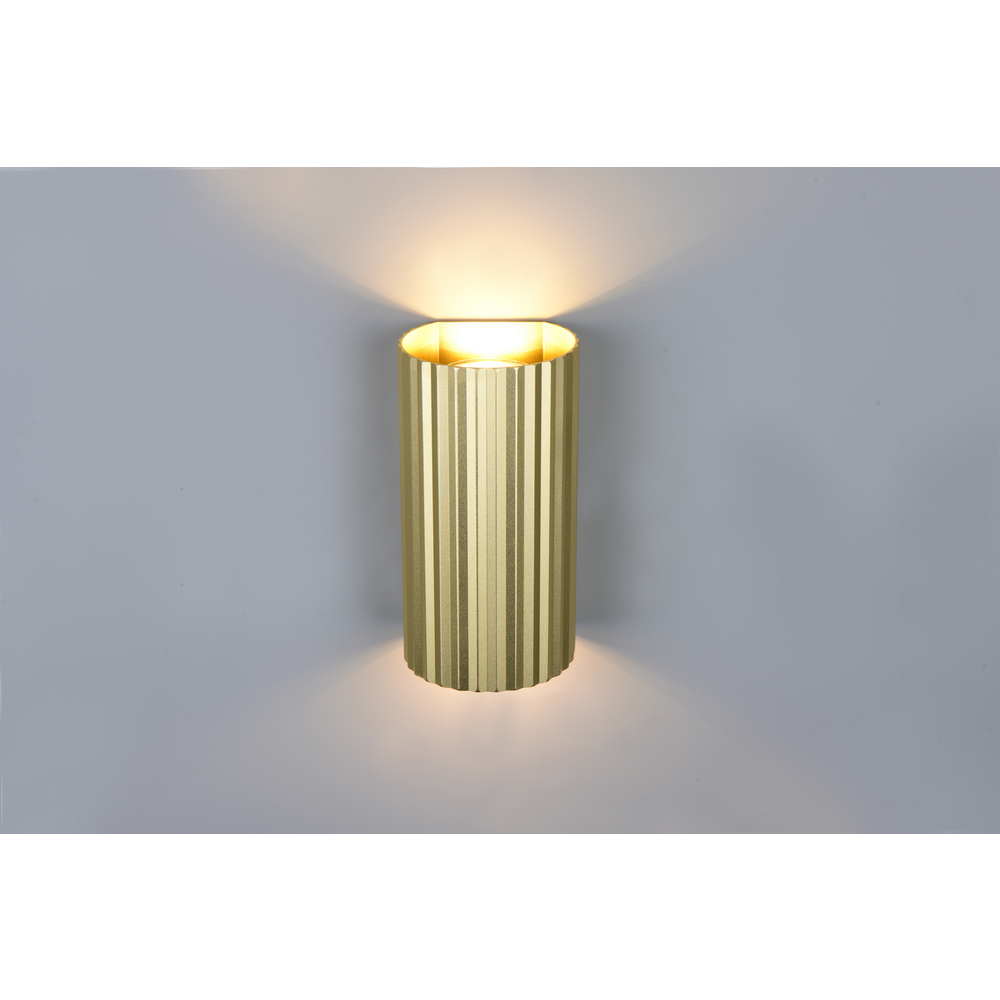 Trio Lightning zidna lampa SOKA 2, zlatna boja slika 4