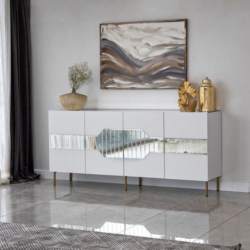 Milan - White, Gold White
Gold Console slika 3