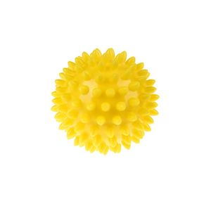 Tullo šiljasta masažna loptica 6,6cm žuta