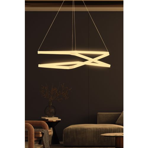 Starway - White, Yellow Light White Chandelier slika 2