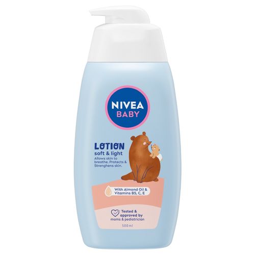 NIVEA Baby Soft & Light losion 500ml slika 1