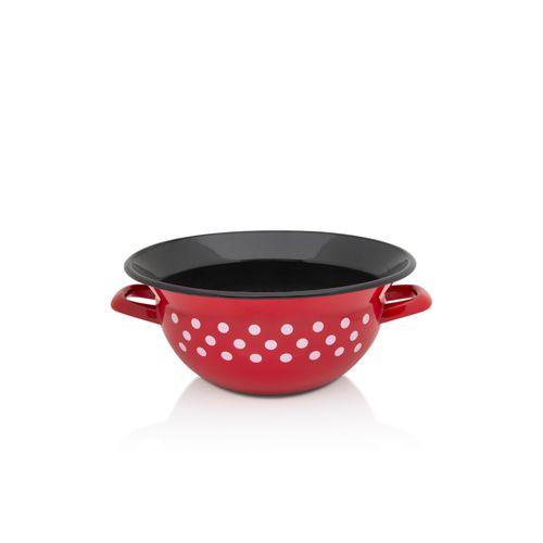 Metalac emajlirana posuda Red dot, 28cm/5 lit slika 1