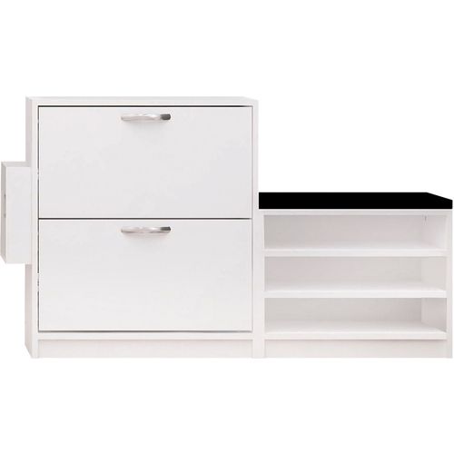 Trend - White White Shoe Cabinet slika 5