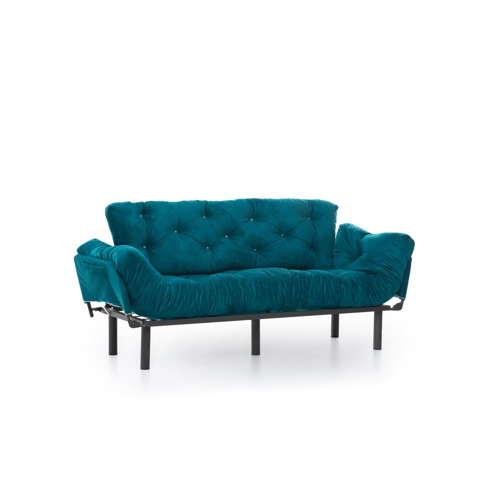 Nitta Triple - Petrol Zeleni Sofa na Razvlačenje za 3 Osobe slika 4