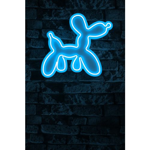 Wallity Ukrasna plastična LED rasvjeta, Balloon Dog - Blue slika 10