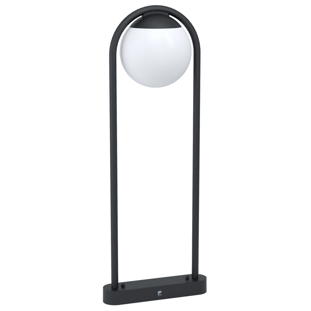 Eglo podna lampa prata vecchia e27 1x28w crno/bijelo š:200mm v:850mm slika 1