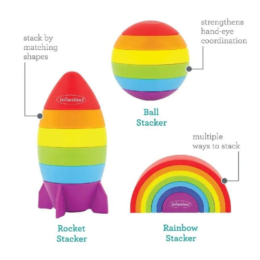Infantino Set Imagination Stackers slika 3