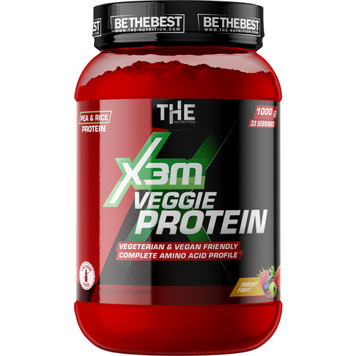 The Nutrition X3M Vegan Protein - 1000g  slika 2