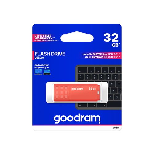 Memorija USB GoodDrive UME ORANGE 3.2 gen1 32gb narančasti RETAIL slika 3