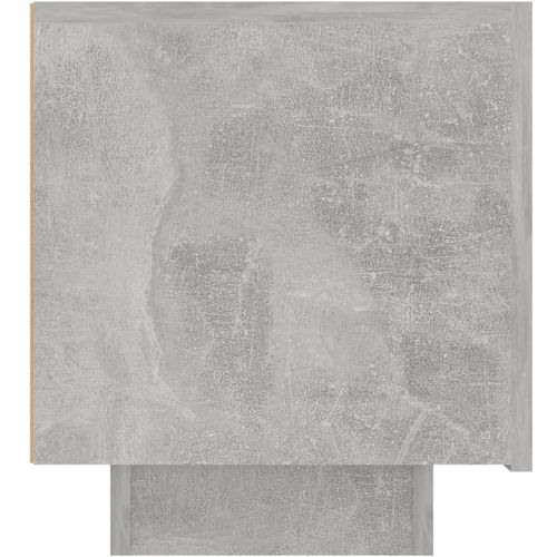 Noćni ormarić siva boja betona 100 x 35 x 40 cm od iverice slika 7