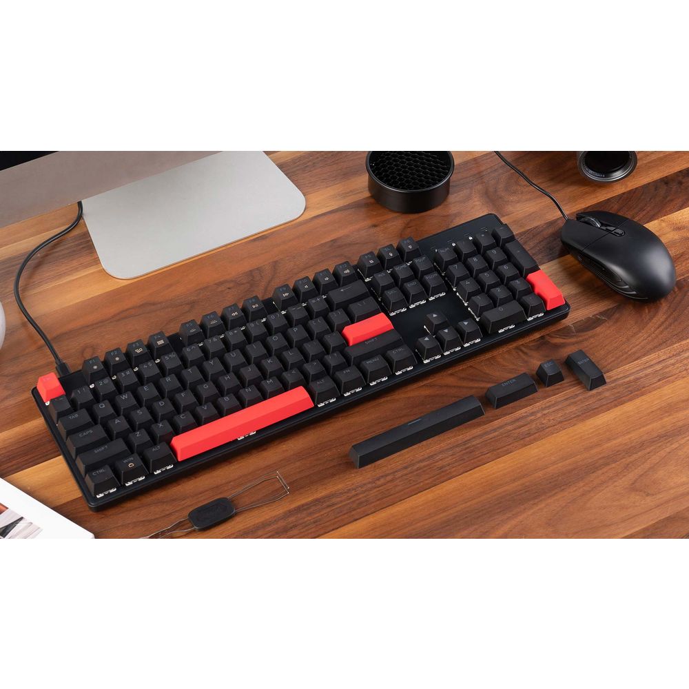 Keychron Lemokey X2 mehanička tipkovnica COMBO sa M55 mišem, žičana, HR znakovi, X2-C3 slika 1