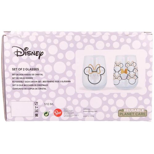 Disney Minnie set od 2 staklene čaše slika 4