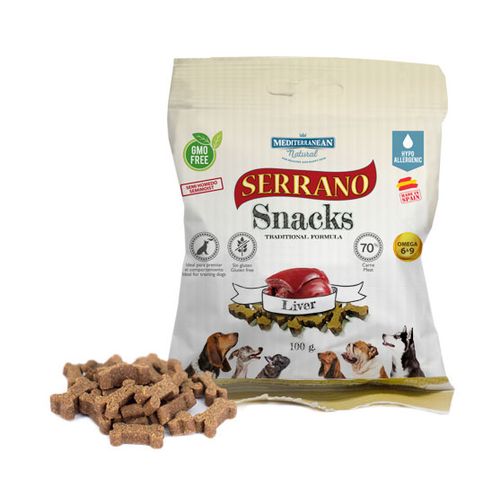 Mediterranean Poslastica Serrano Liver flavour 100 g slika 1