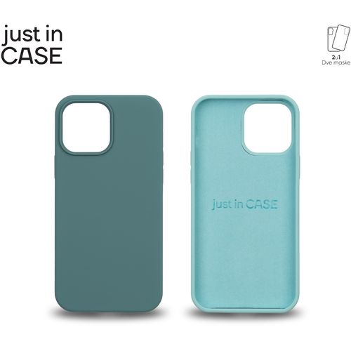 2u1 Extra case MIX PLUS paket ZELENI za iPhone 13 Pro Max slika 2