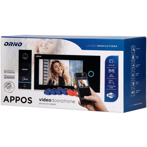 Orno Video interfon 7", set, Appos - OR-VID-WI-1068/B slika 6