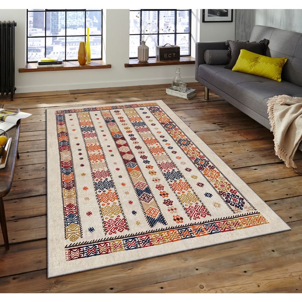 Višenamjenski Šareni Tepih TANKA Staze ASR CRPT-142 (80 x 140 cm) slika 3