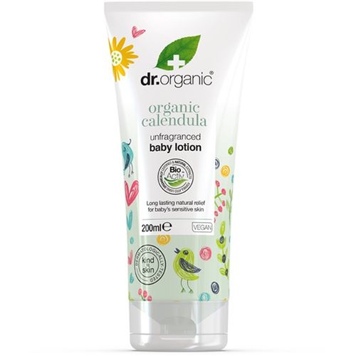  Dr. Organic NEVEN losion za tijelo za bebe i djecu, 200 ml slika 1