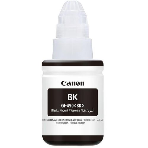Canon GI-490BK (crna) boca kertridža sa mastilom 135 ml (prinos 6.000 stranica) slika 1