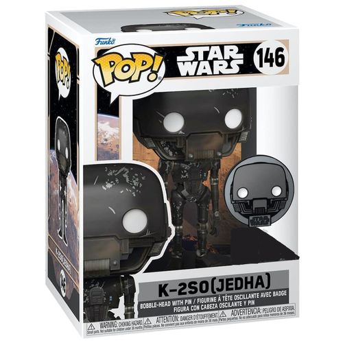 Funko Pop Star Wars: ATG – K-2SO s Pinom slika 2