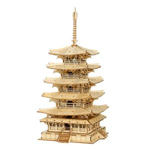 Robotime Five-storied Pagoda maketa